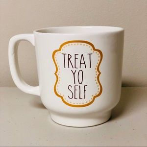 Parks and Recreation Large “Treat Yo Self” Mug